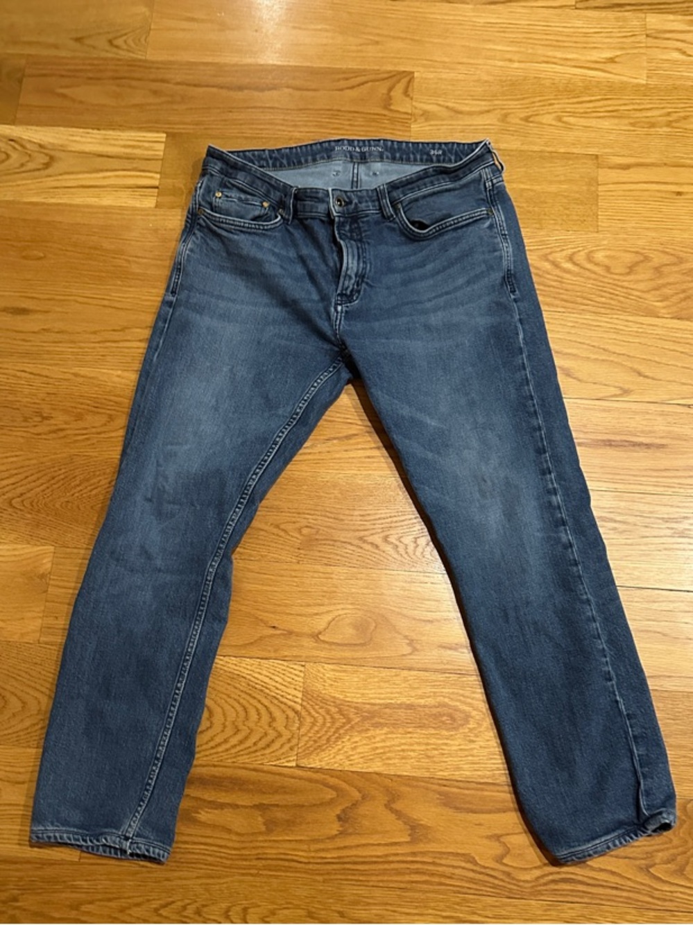 Rodd & Gunn Slim Straight Dark Blue Jeans